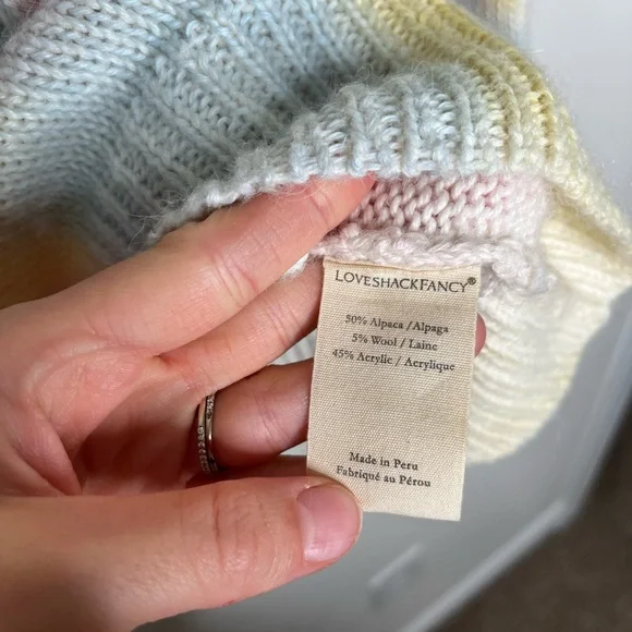 LoveShackFancy Naveen Pullover Fairy Tale XS - Picture 9 of 12